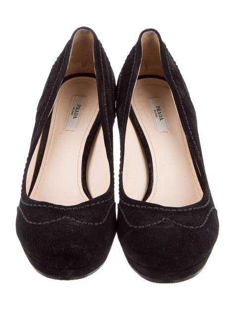 prada platform heels|prada suede platform.